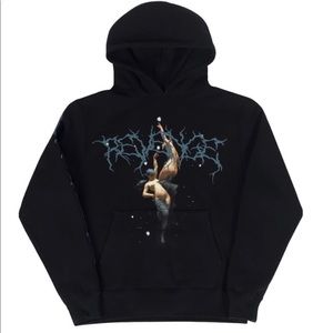 Revenge black angels lightning hoodie
